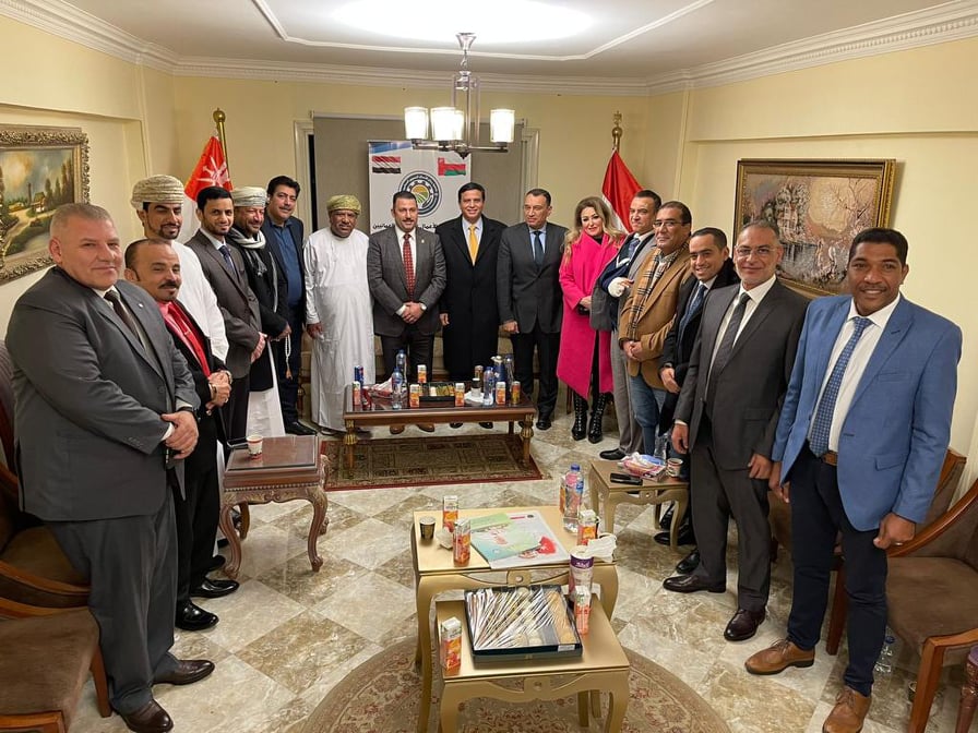 افتتاح المقر الجديد لجمعية رجال الأعمال المصريين العمانيين