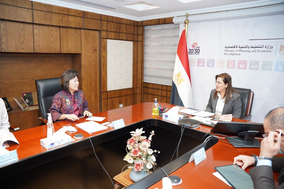 وزيرة التخطيط والتنمية الاقتصادية، الدكتورة هالة السعيد