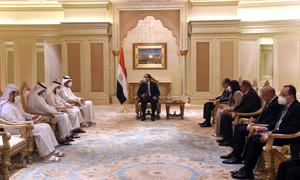 رئيس الوزراء يلتقى وزير الصناعة والتكنولوجيا المتقدمة بدولة الإمارات