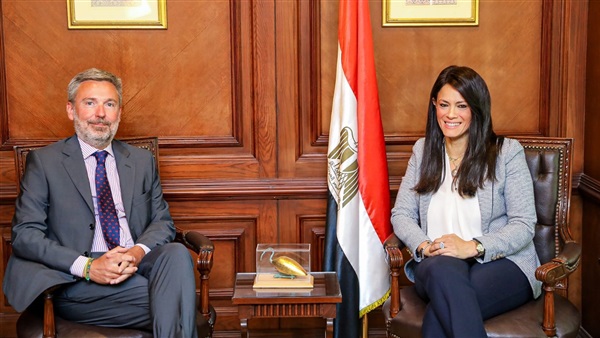 وزيرة التعاون الدولي تستقبل سفير إيطاليا لدى مصر