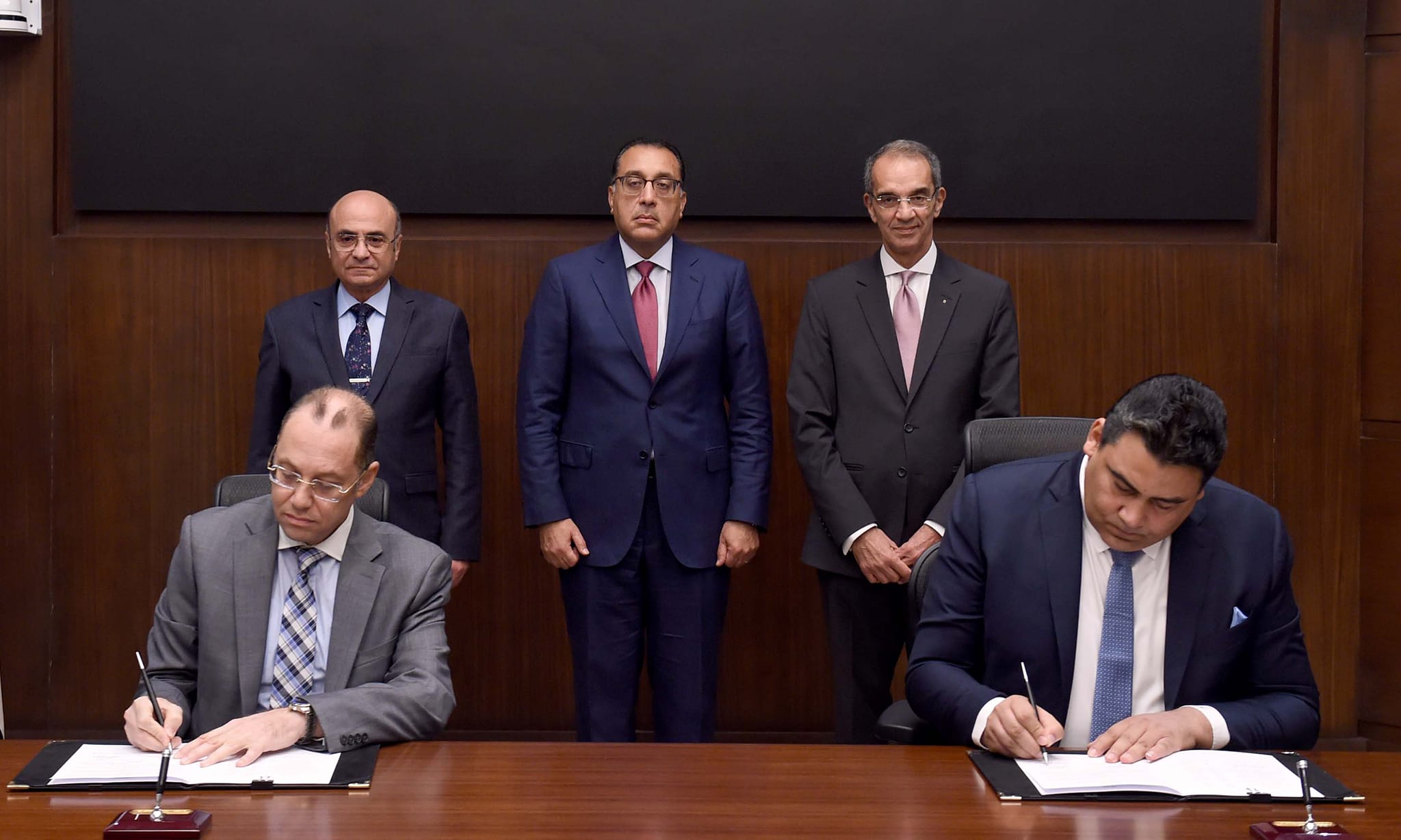 رئيس الحكومة مصطفى مدبولي يشهد توقيع بروتوكول تعاون