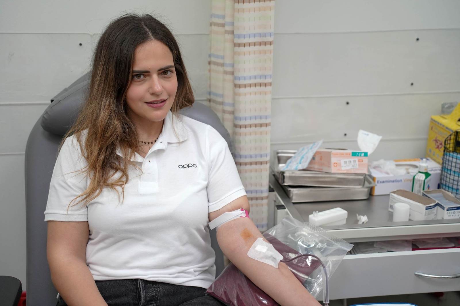 الموظفون بشركة أوبو يتبرعون بالدم لصالح مستشفى 57357