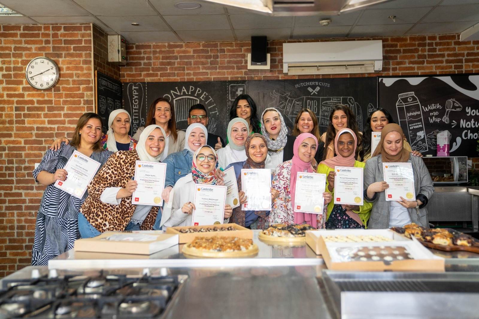 نستله مصر تحتفل بتخريج الدفعة الأولى من برنامج مطبخك أون لاين