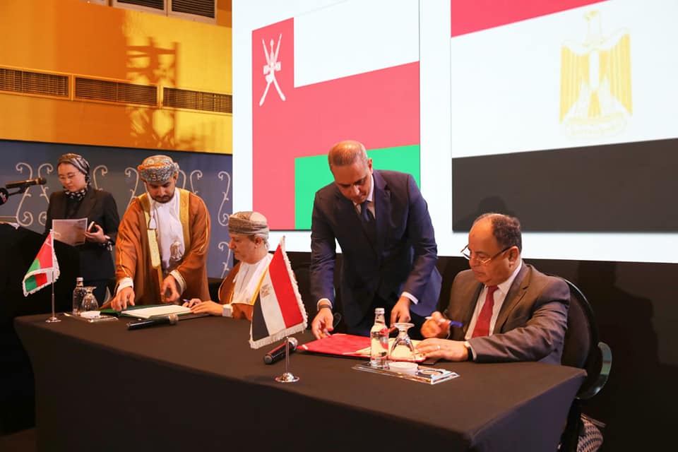 وزير المالية محمد معيط يوقع اتفاقية منع الازدواج الضريبي مع عمان