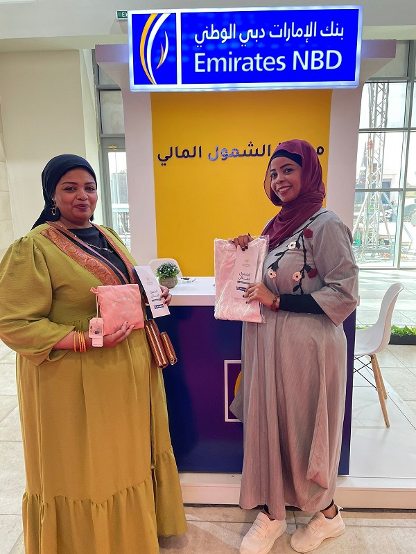 بنك الإمارات دبي الوطني – مصر يتعاون مع مستشفى بهية ويرعي معرض تراثنا