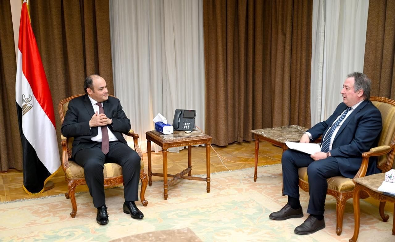 وزير التجارة يبحث مع شيشجام التركية توسيع استثماراتها بالسوق المصري