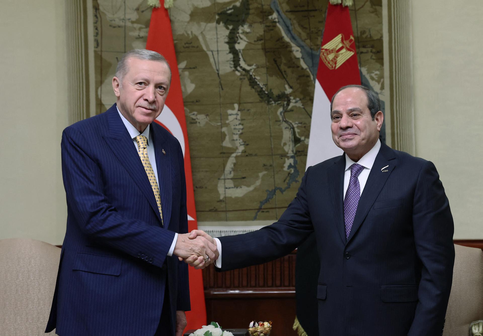 مصر وتركيا تتفقان على رفع التبادل التجاري
