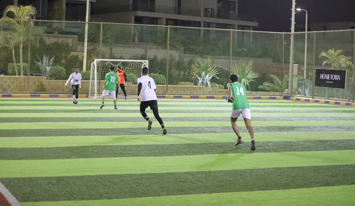 مباراة مدينة مصر وفريق ميلي